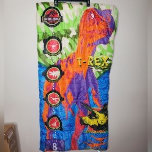 Vintage Jurassic Park The Lost World Sleeping Bag for Kids-Official Movie Merch